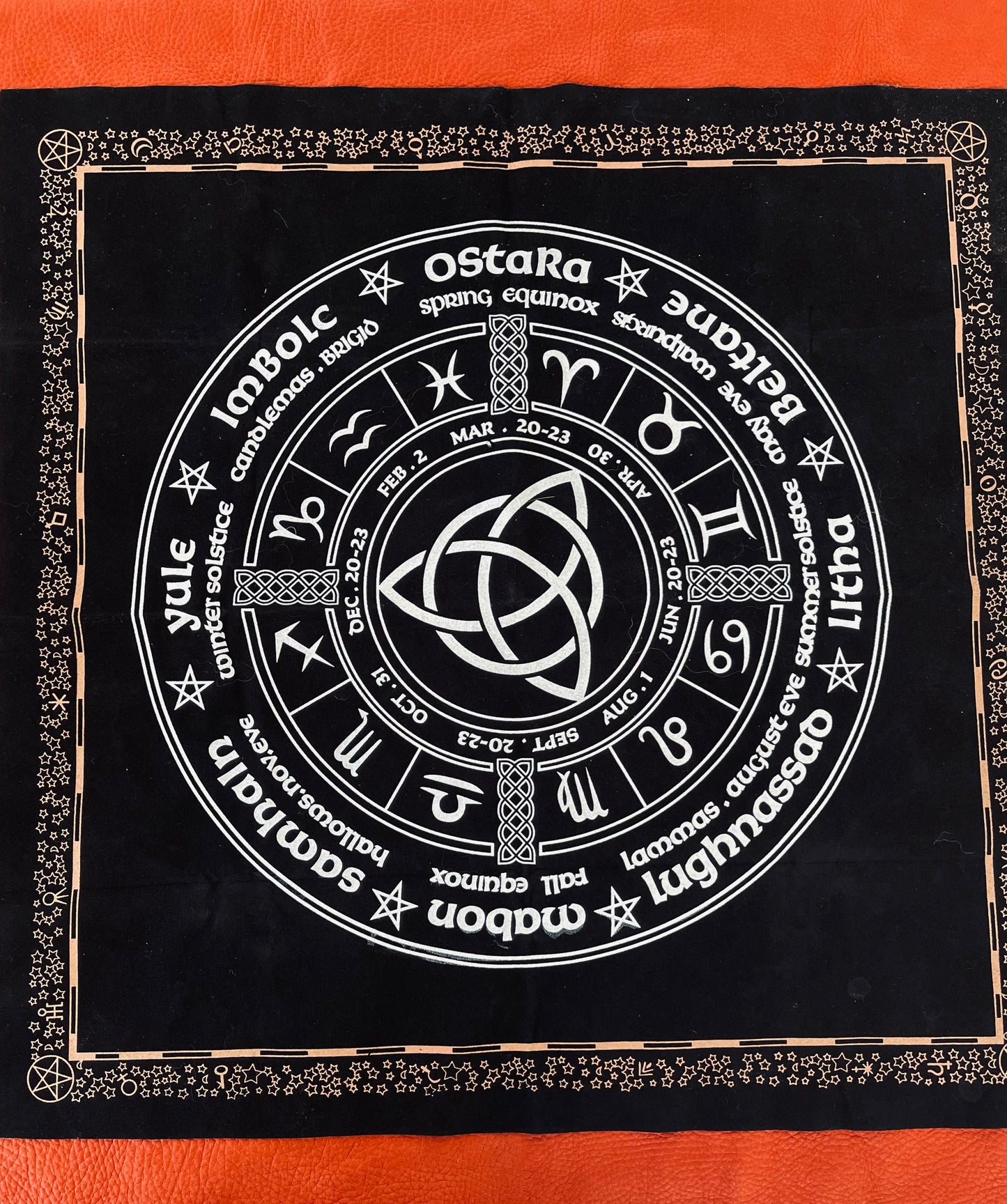 Altar Cloth- Wheel of the Year