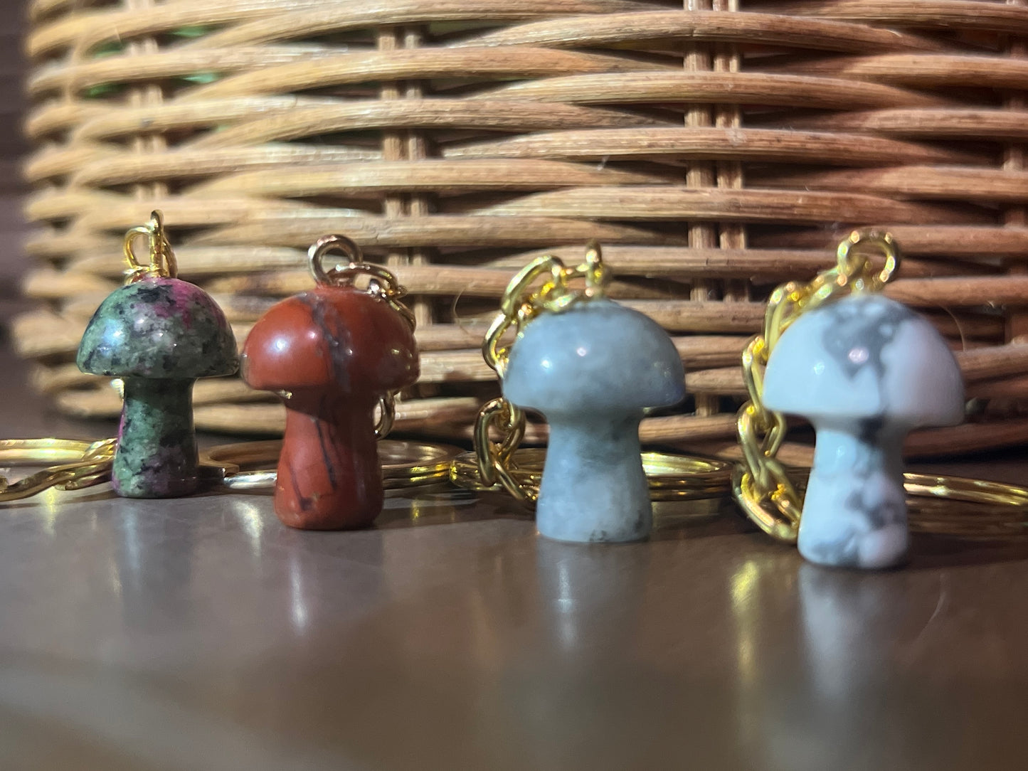 Mushroom Keychains