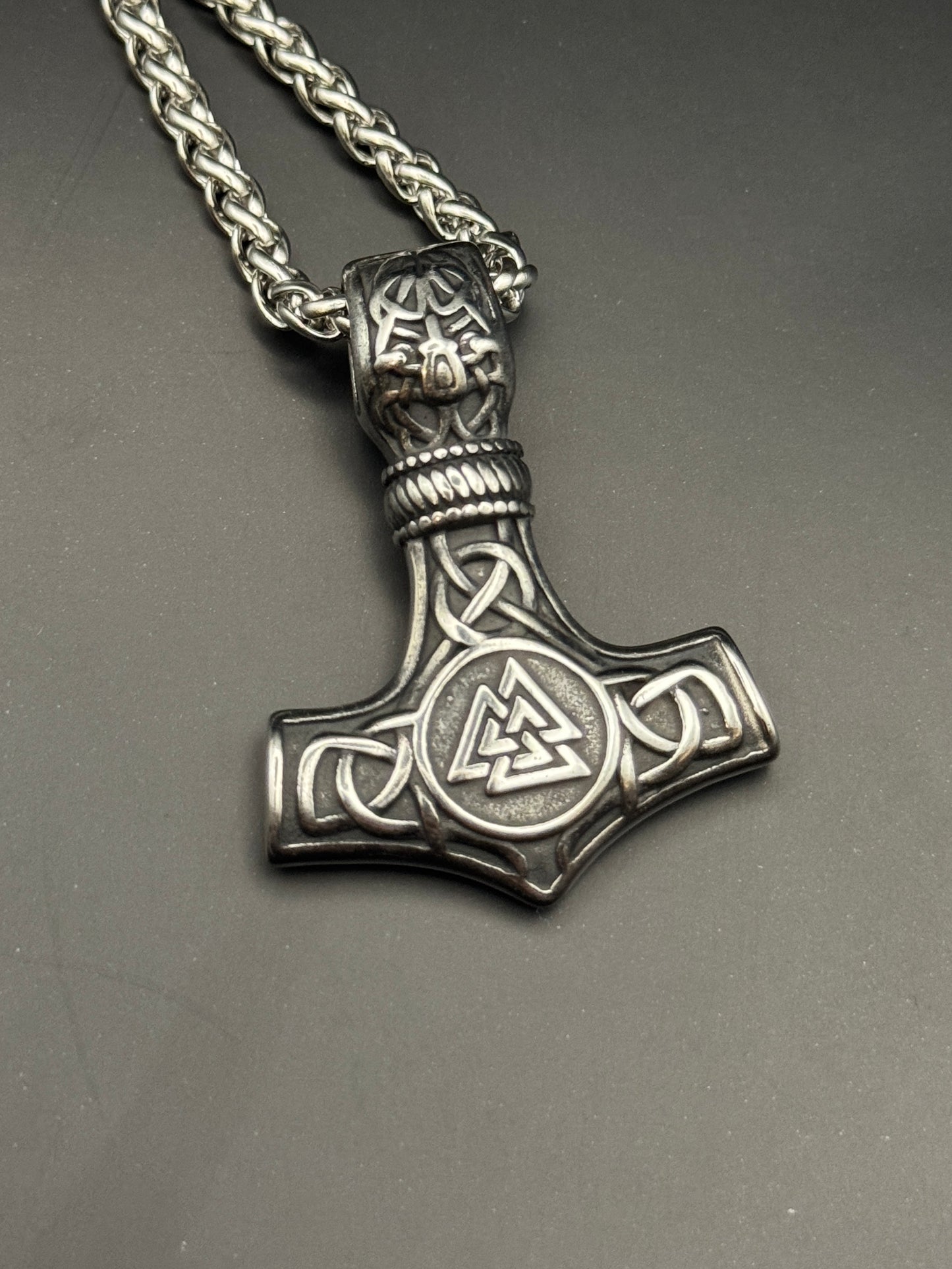 Modern Mjolnir Necklace