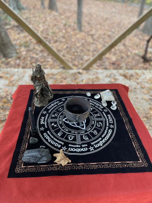 Altar Cloth- Wheel of the Year