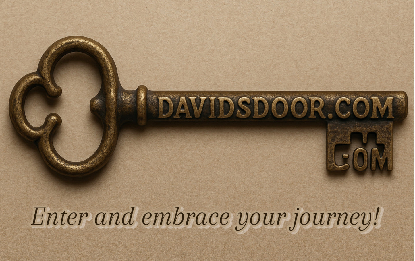 A Key to David’s Door (Gift Card)