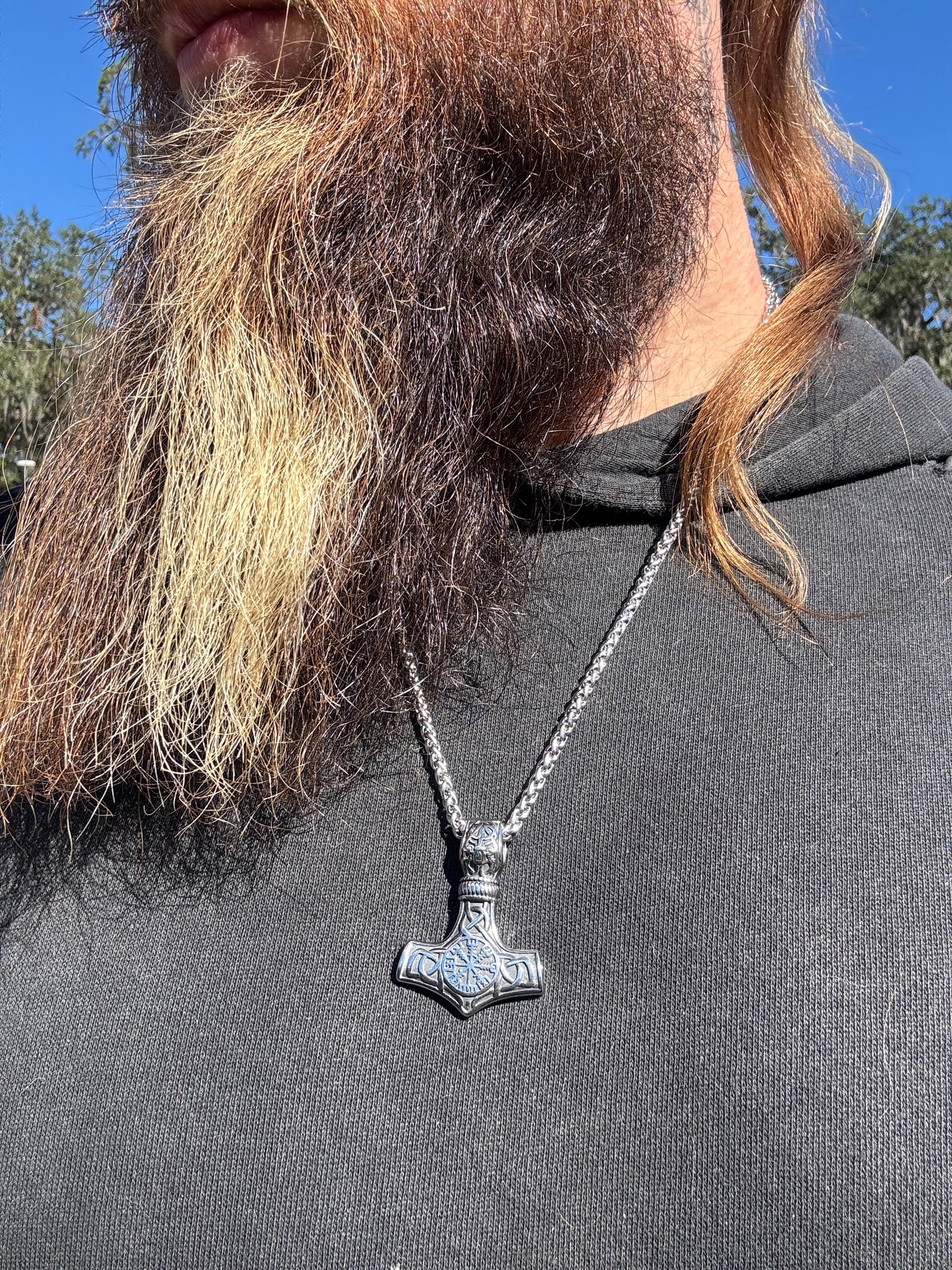 Modern Mjolnir Necklace