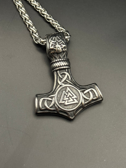 Modern Mjolnir Necklace