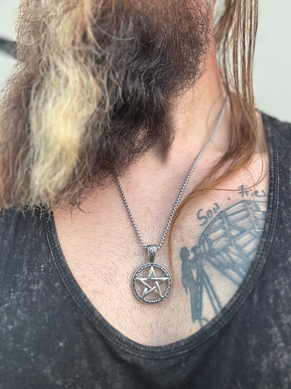 Modern Pentacle Necklace