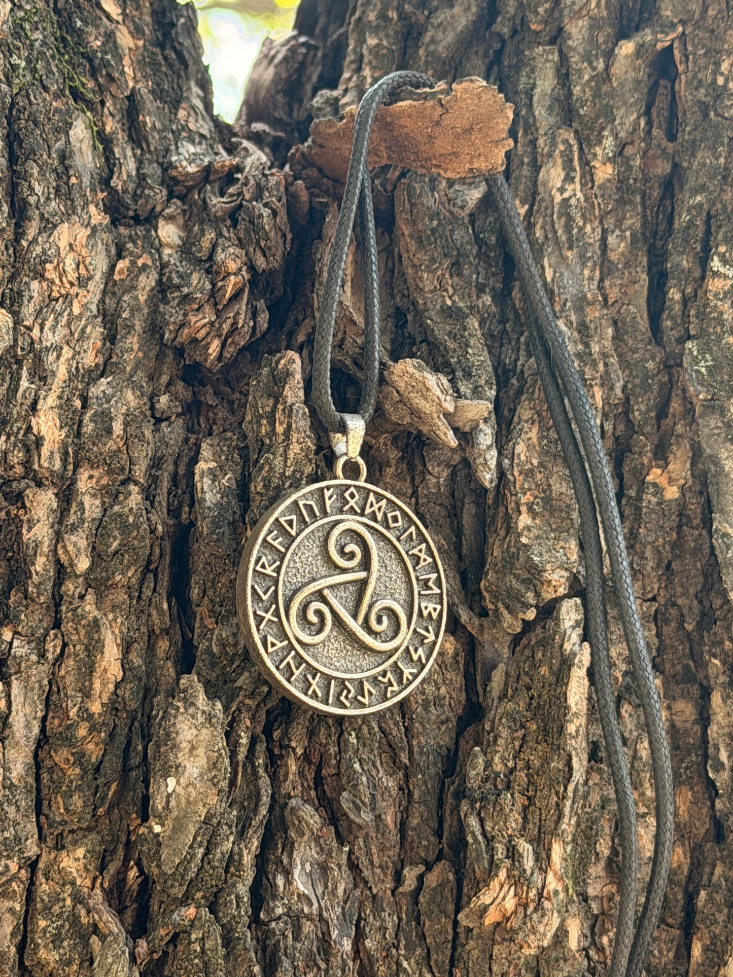 Triskelion Rune Pendant