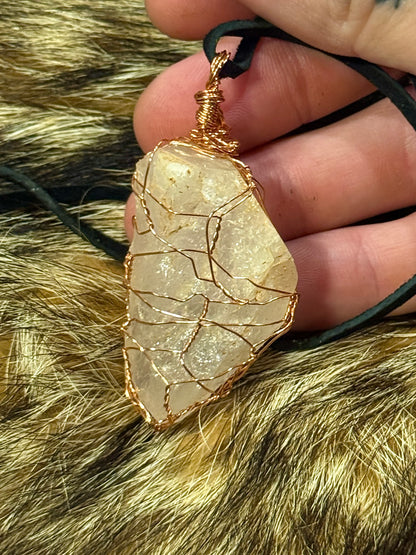 Solar Vein Necklace