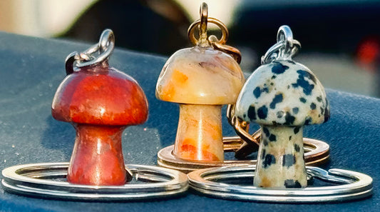 Mushroom Keychains