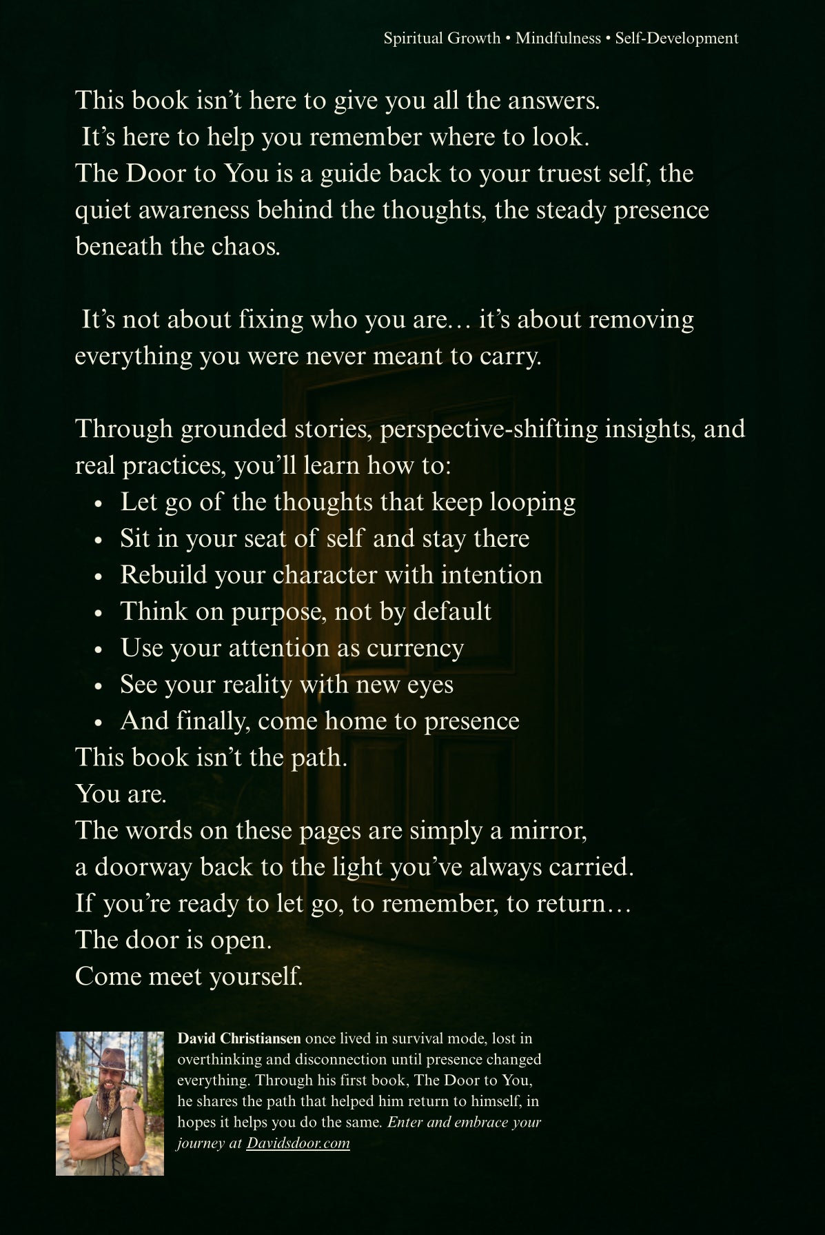 The Door to You by David Christiansen (Digital Copy)