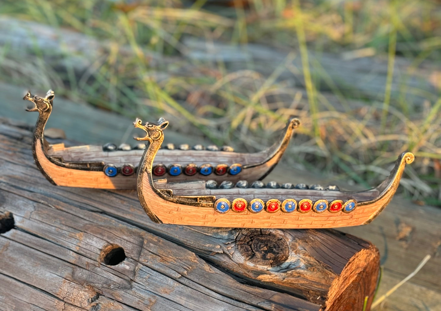 Viking Longship Incense Holder