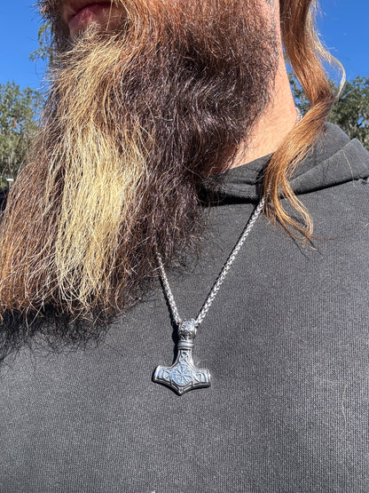 Modern Mjolnir Necklace