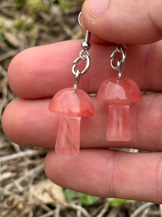 Mushroom Earrings